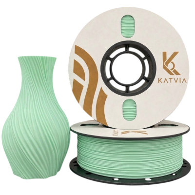 Katvia 3D PLA Filament Mint Yeşil Pastel 1.75mm 1Kg