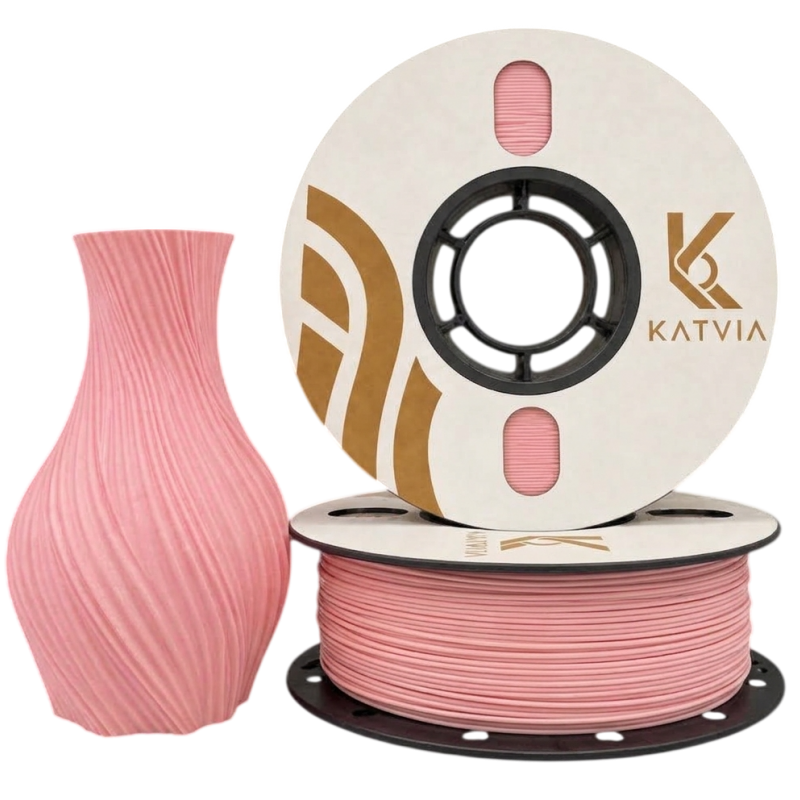 Katvia 3D Pla Filement Pastel Pembe(açık pembe)