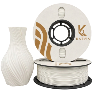 Katvia 3D PLA Filament Beyaz 1.75mm 1Kg