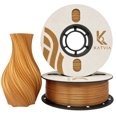 Katvia 3D PLA Filament Gold 1.75mm 1Kg