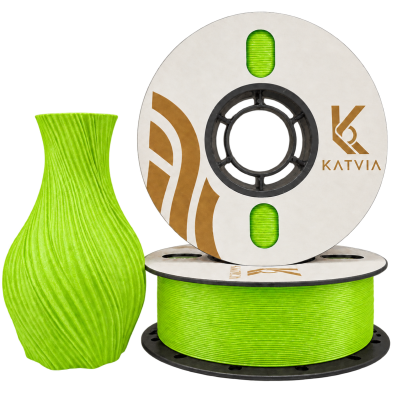 Katvia 3D PLA Filament Açık Yeşil 1.75mm 1Kg