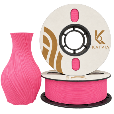 Katvia 3D PLA Filament Pembe 1.75mm 1Kg