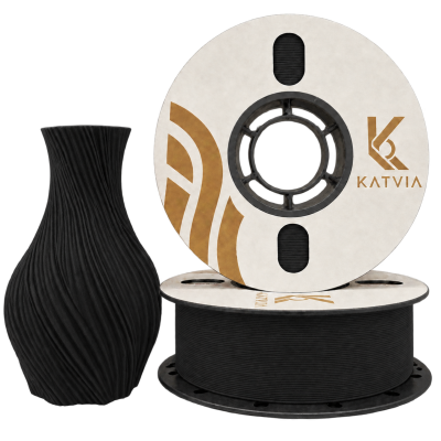 Katvia 3D ABS Filament Siyah 1.75mm 1Kg